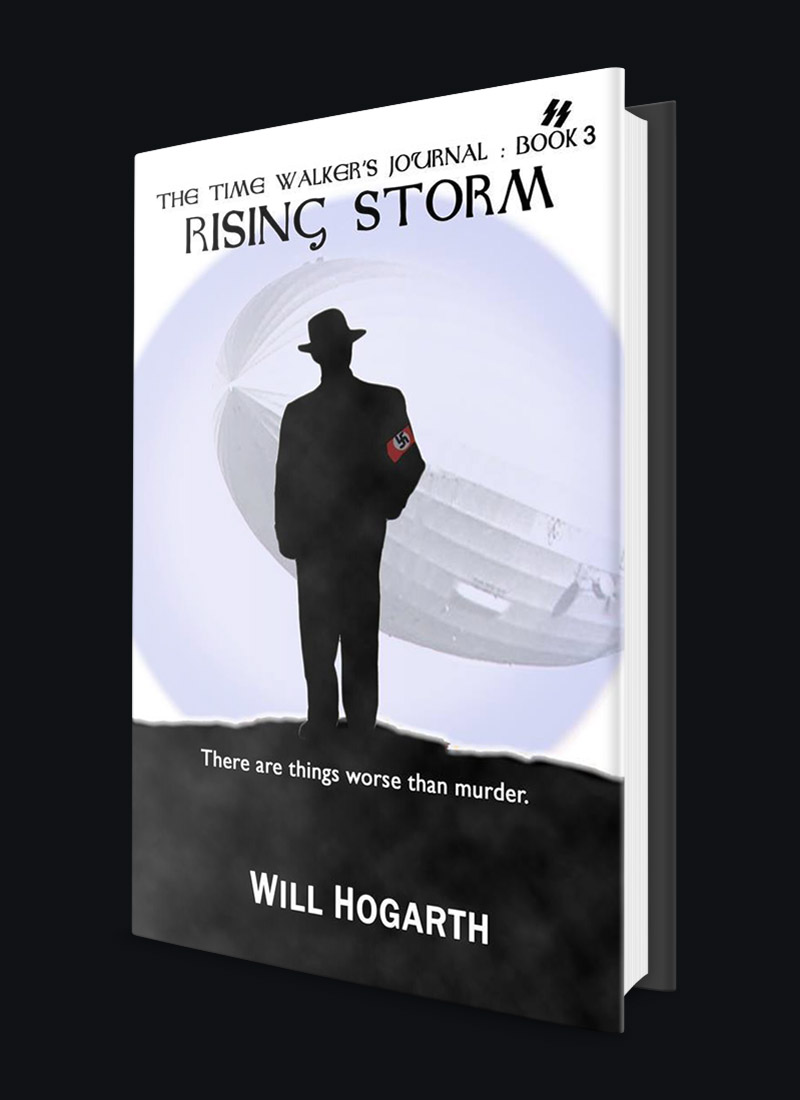 Rising Storm, Nazis, Spys and traitors, Young Adult Fantasy Thriller, Time Travel, WW2, WWII