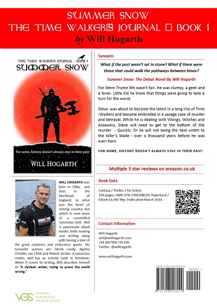 YA Fantasy Thriller, Time Travel, Murder Mystery